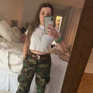 Hanes x Karla - The Baby Tee in White